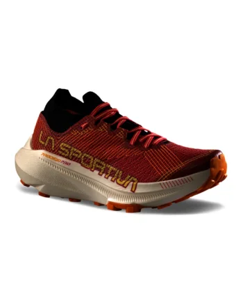 Pantofi slip-on Prodigio Pro cu model low-cut, pentru alergare, Portocaliu inchis/Alb murdar