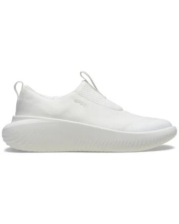 Pantofi sport  Mellow Easy Slip-On, confortabili, alb, spuma Croslite