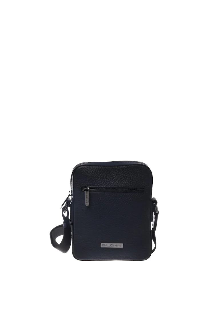 Geanta crossbody din piele, Albastru