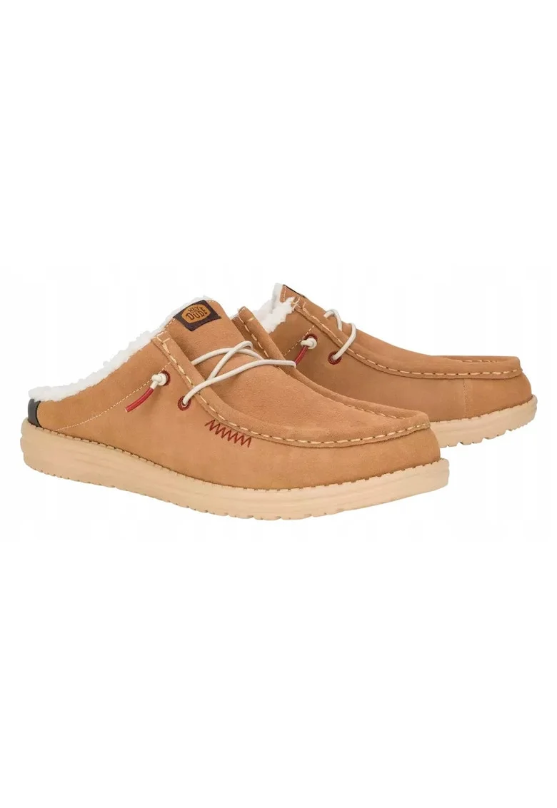Mocasini Barbati Piele Naturala, Spuma EVA, Wally Slip Warmth, Maro, Maro