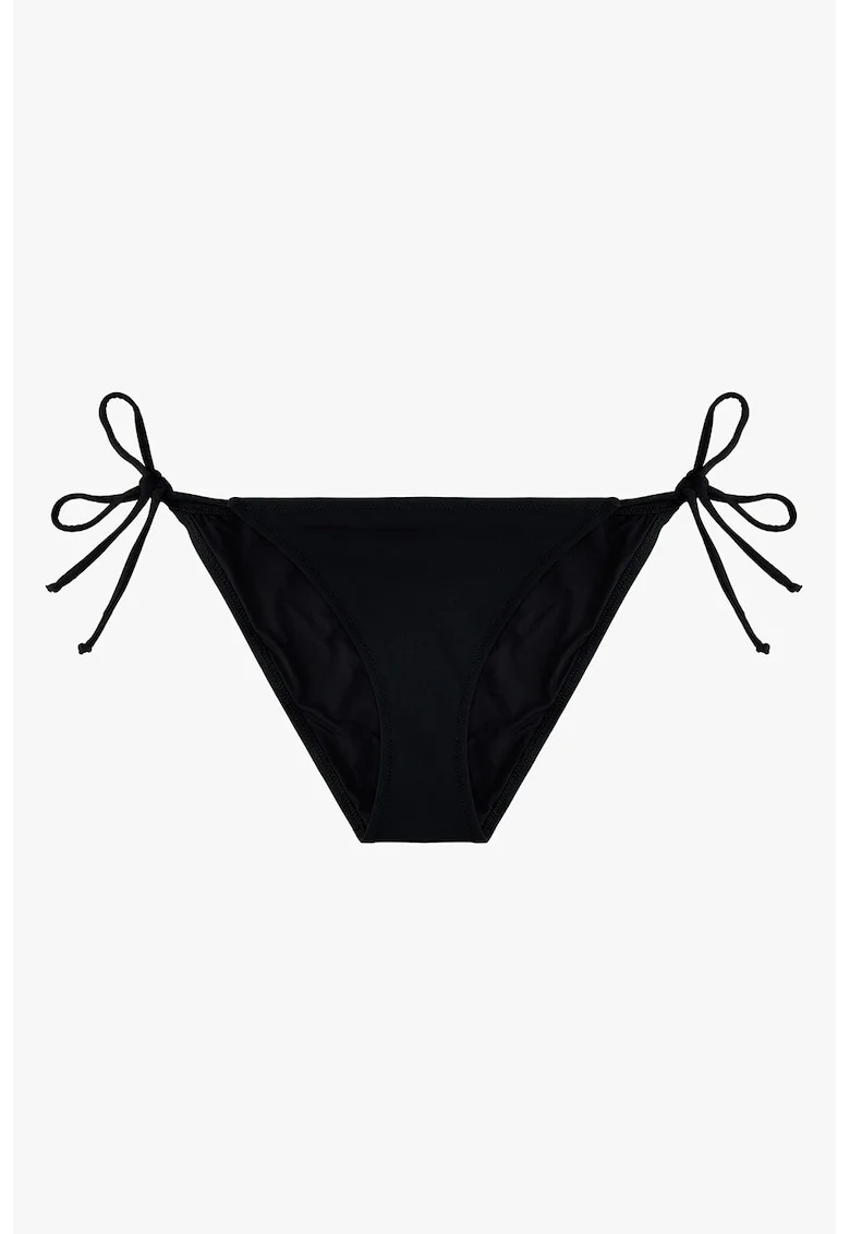 Slip cu prinderi laterale, Negru