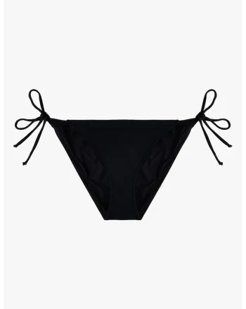 Slip cu prinderi laterale, Negru