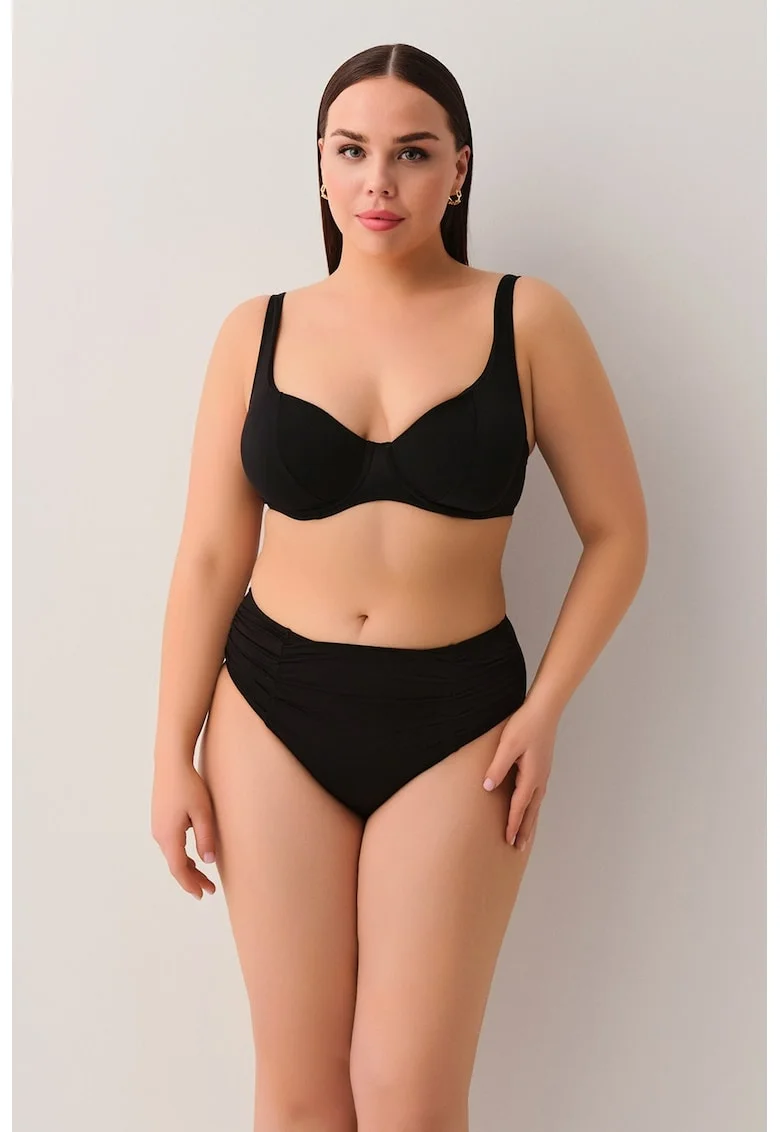 Slip cu model uni, Negru