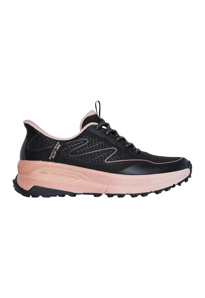Pantofi slip-in de alergare, Negru/Roz prafuit