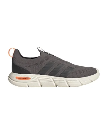 Pantofi sport Cloudfoam Flex slip-on de plasa, Alb fildes/Gri inchis