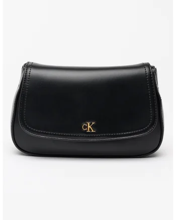 Geanta crossbody de piele ecologica cu bareta ajustabila, Negru