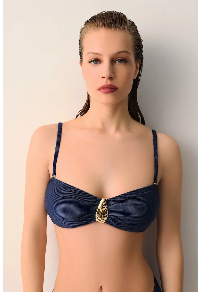 Sutien de baie striat, Bleumarin