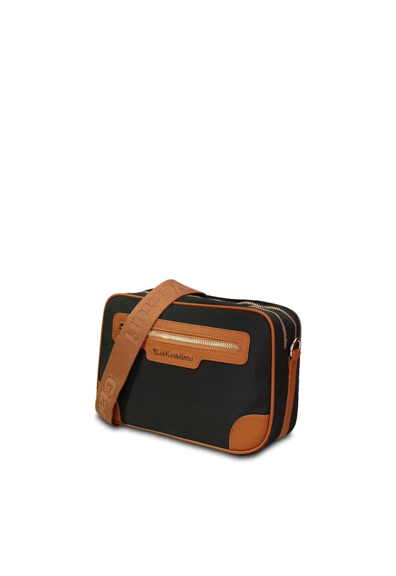 Geanta crossbody Valoria, Negru/Maro