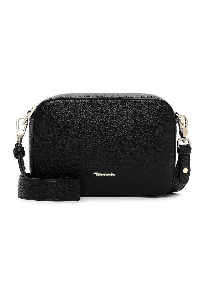 Geanta crossbody de piele ecologica, Negru