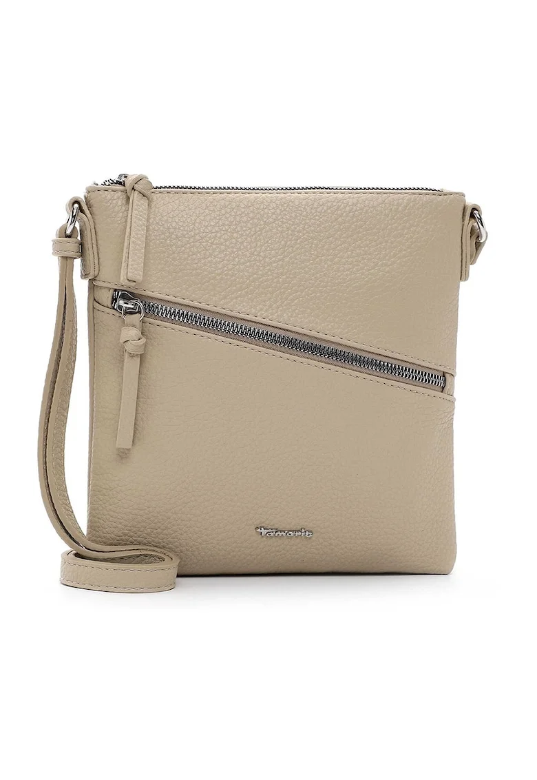Geanta crossbody de piele ecologica Alessia, Bej