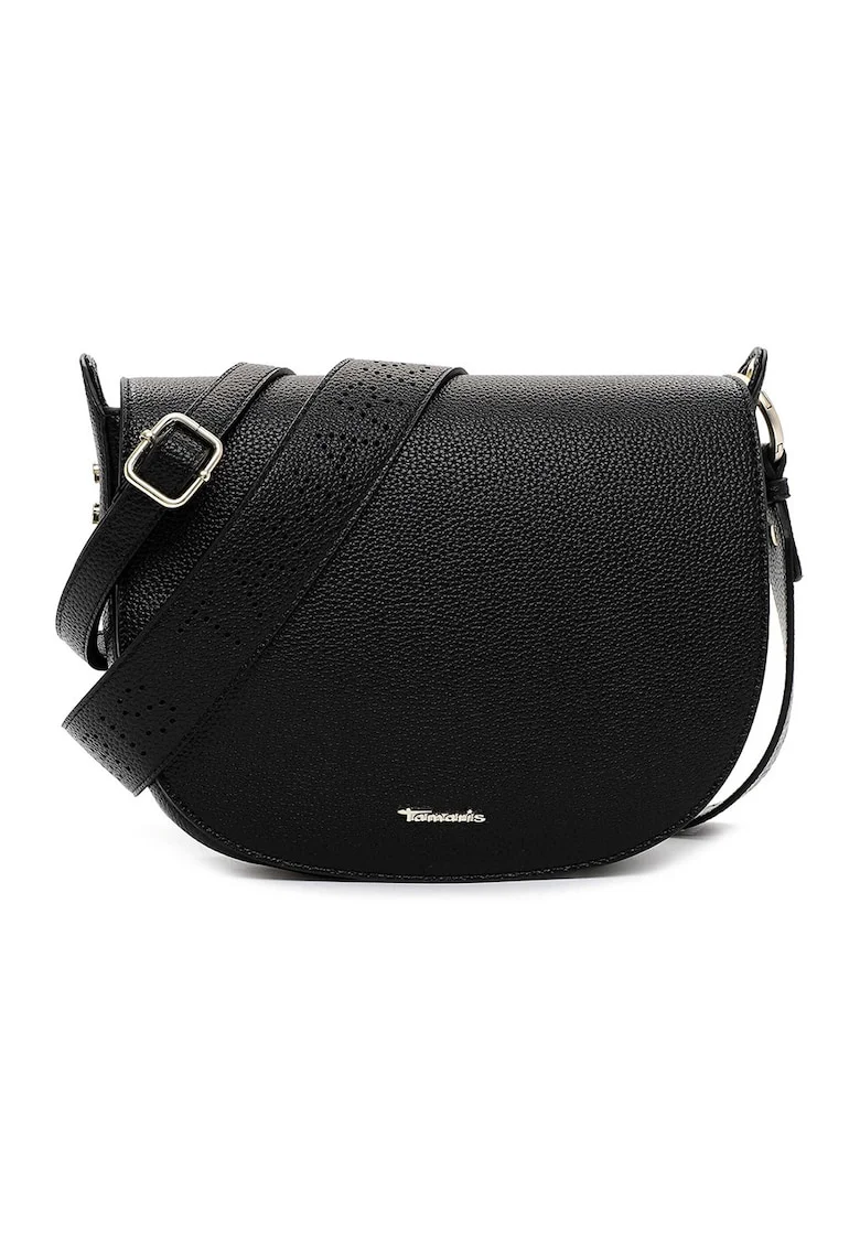 Geanta crossbody de piele ecologica, Negru