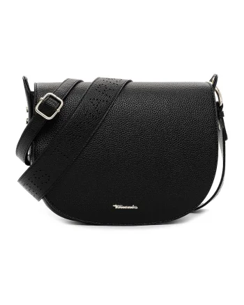 Geanta crossbody de piele ecologica, Negru