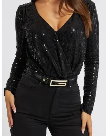 Body dama  W3RP52 Negru, Negru