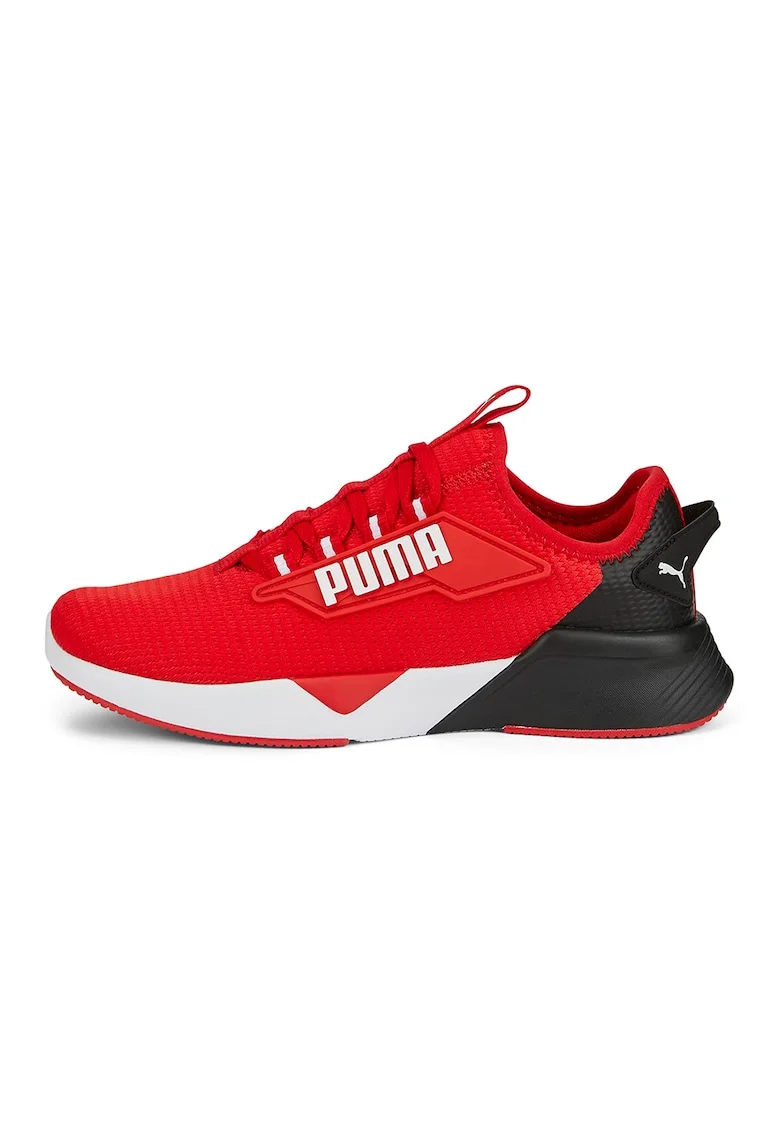 Pantofi sport slip-on, pentru alergare Retaliate 2, Alb/Negru/Rosu vermillion