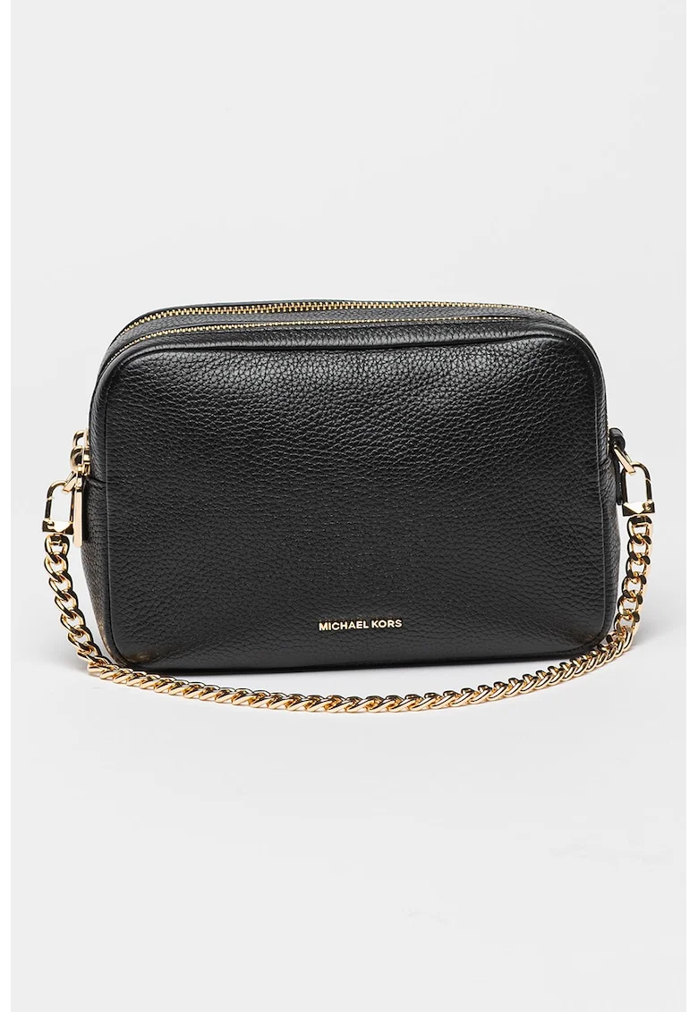 Geanta crossbody de piele Bryant, Negru