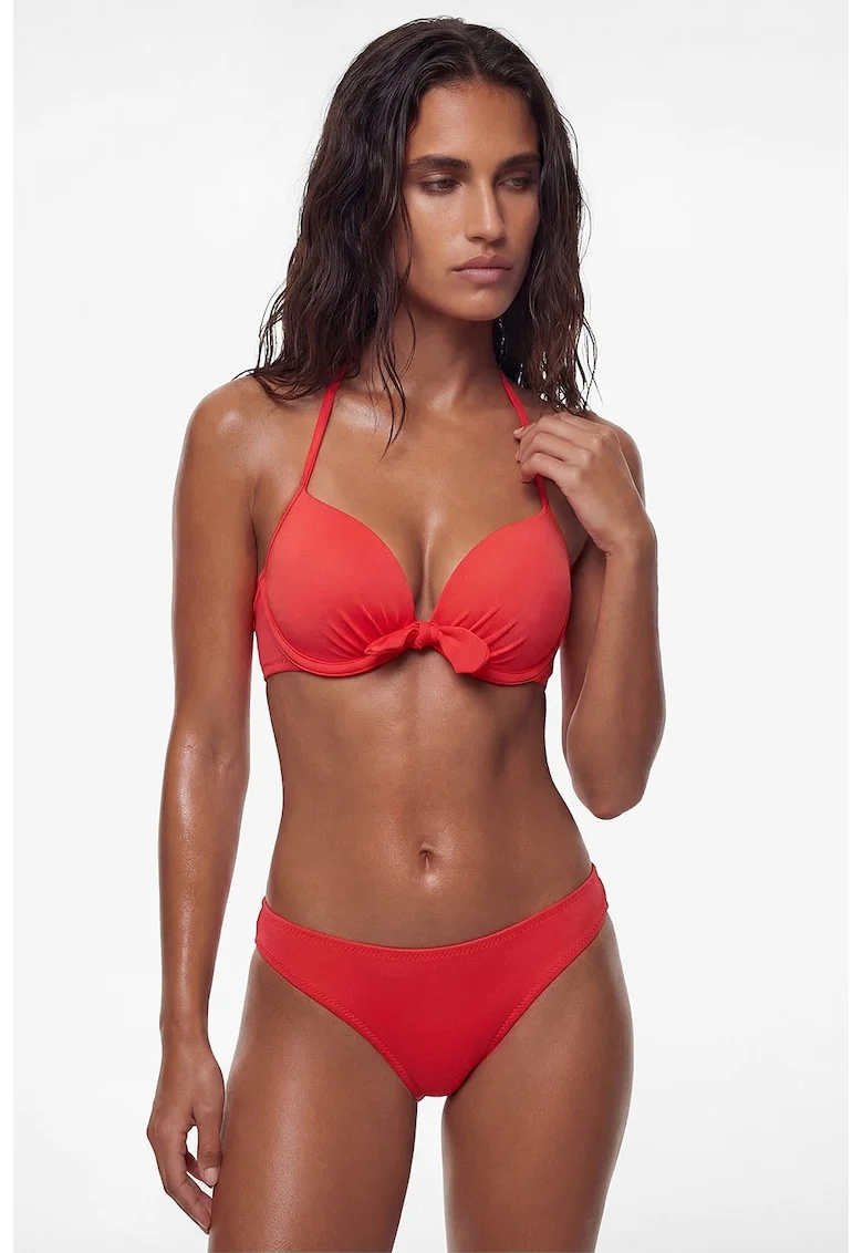 Sutien push-up de baie, Rosu vermillion