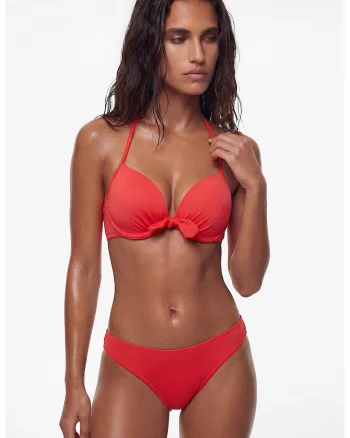 Sutien push-up de baie, Rosu vermillion