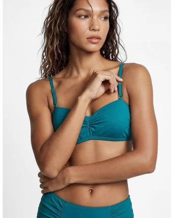 Slip hipster cu fronseu, Verde persan