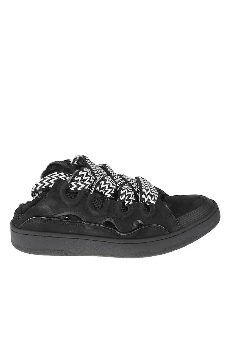 Tenisi Barbati,  Curb Slip-On, Negru