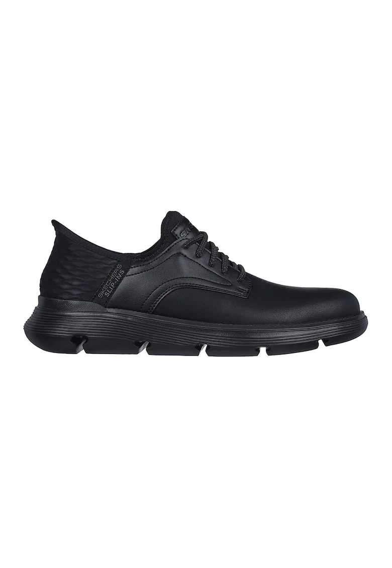 Pantofi Garza-Gervin Slip-Ins cu logo discret, Negru