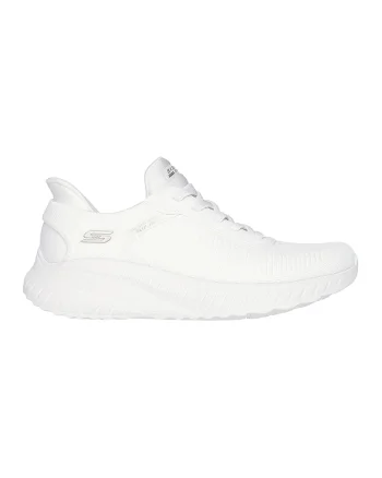 Pantofi sport Slip-ins™ BOBS din material textil, Alb optic