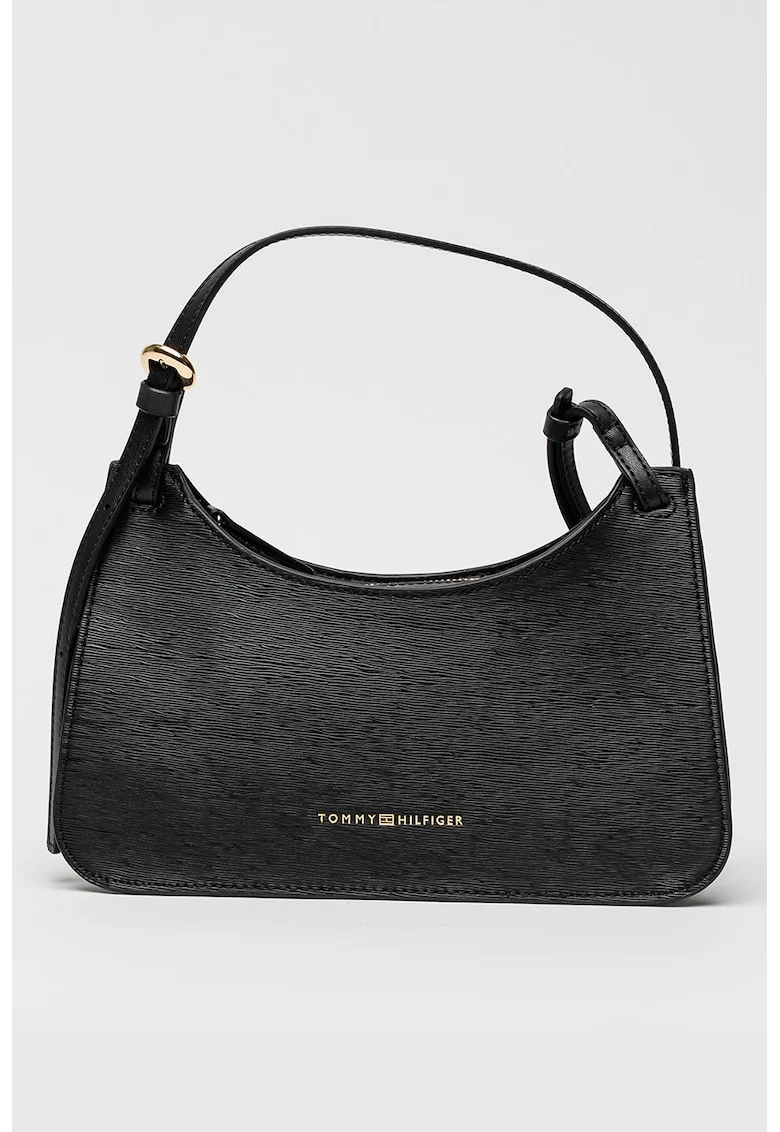 Geanta crossbody de piele ecologica Modem, Negru