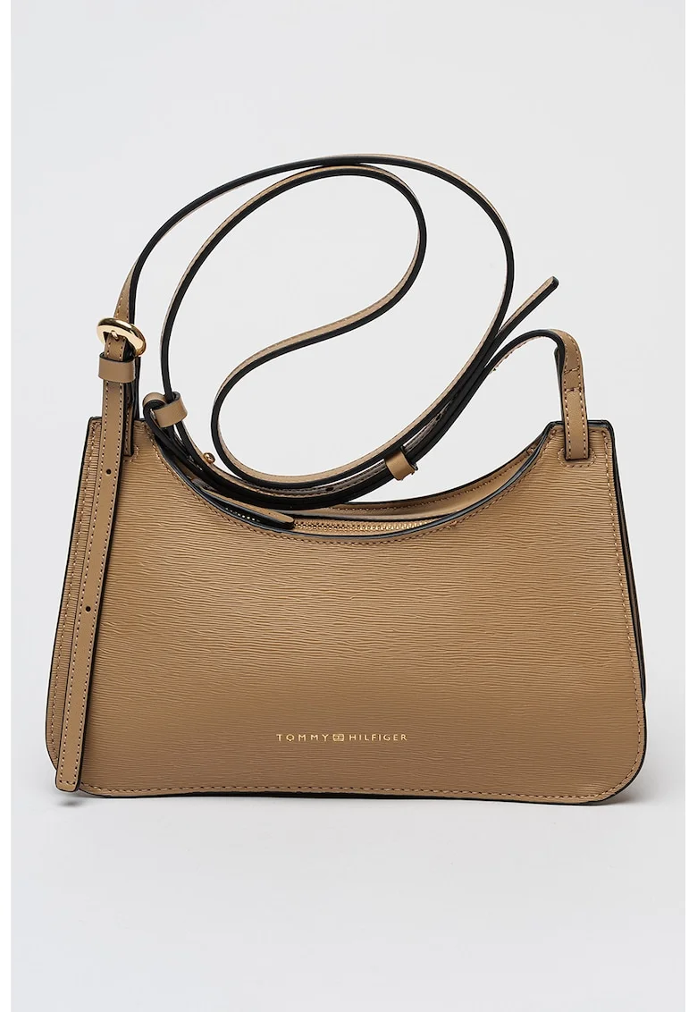 Geanta crossbody de piele ecologica Modem, Maro nisip
