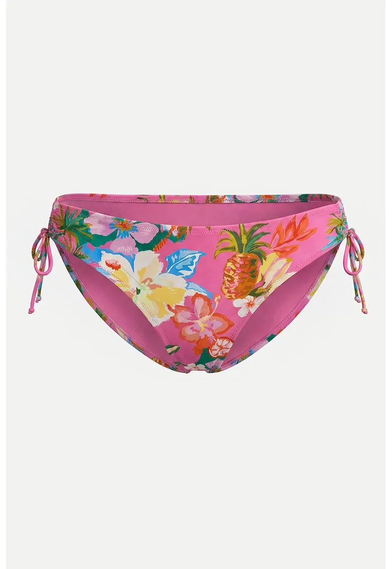 Slip cu imprimeu tropical Dream, Multicolor