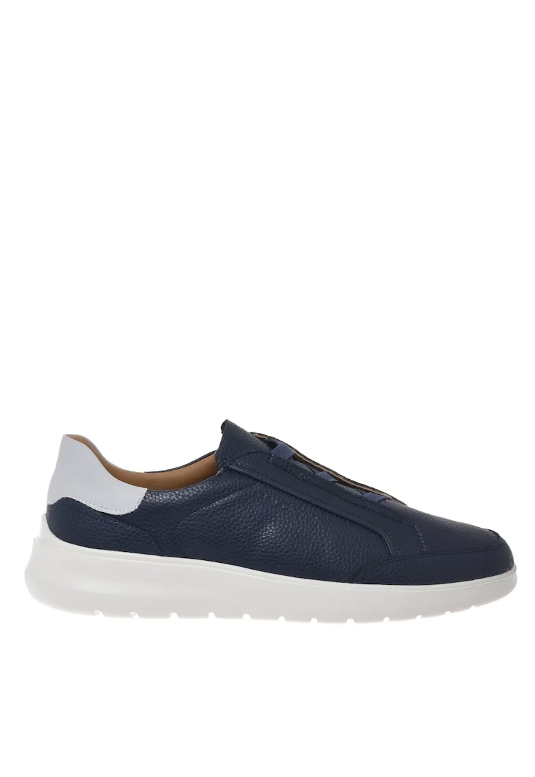 Pantofi sport slip-on de piele, Albastru