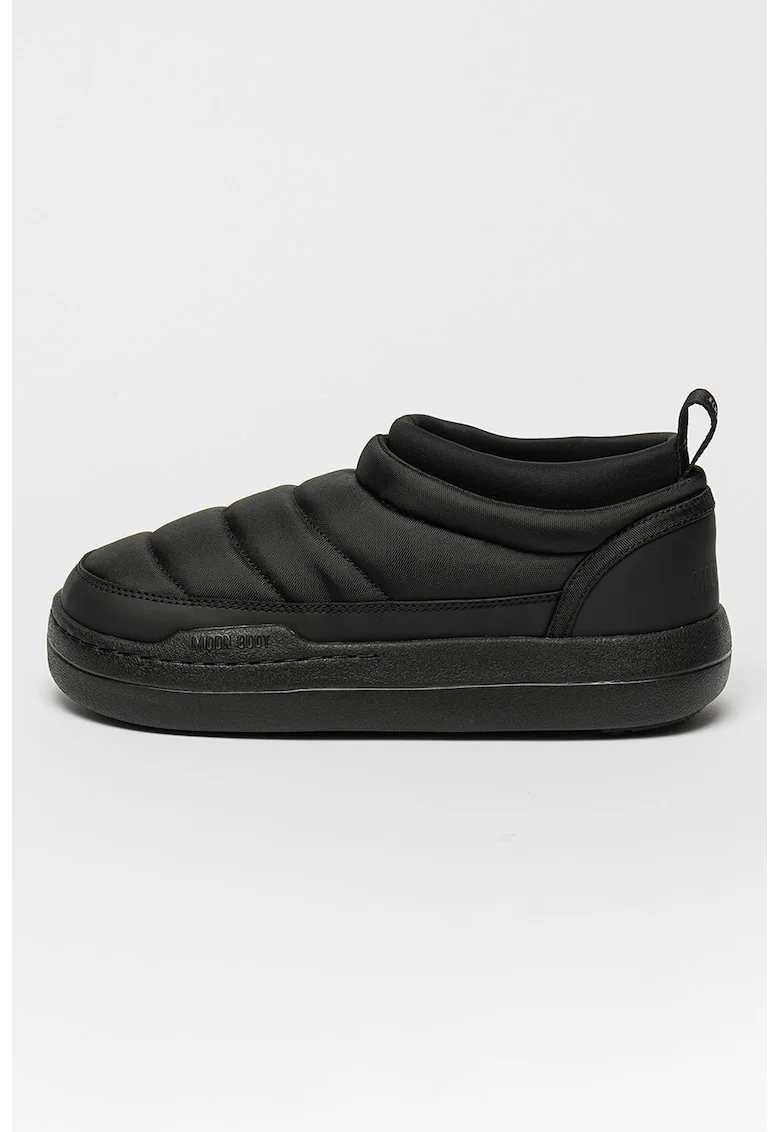 Pantofi sport low-cut slip-in din nylon Park, Negru