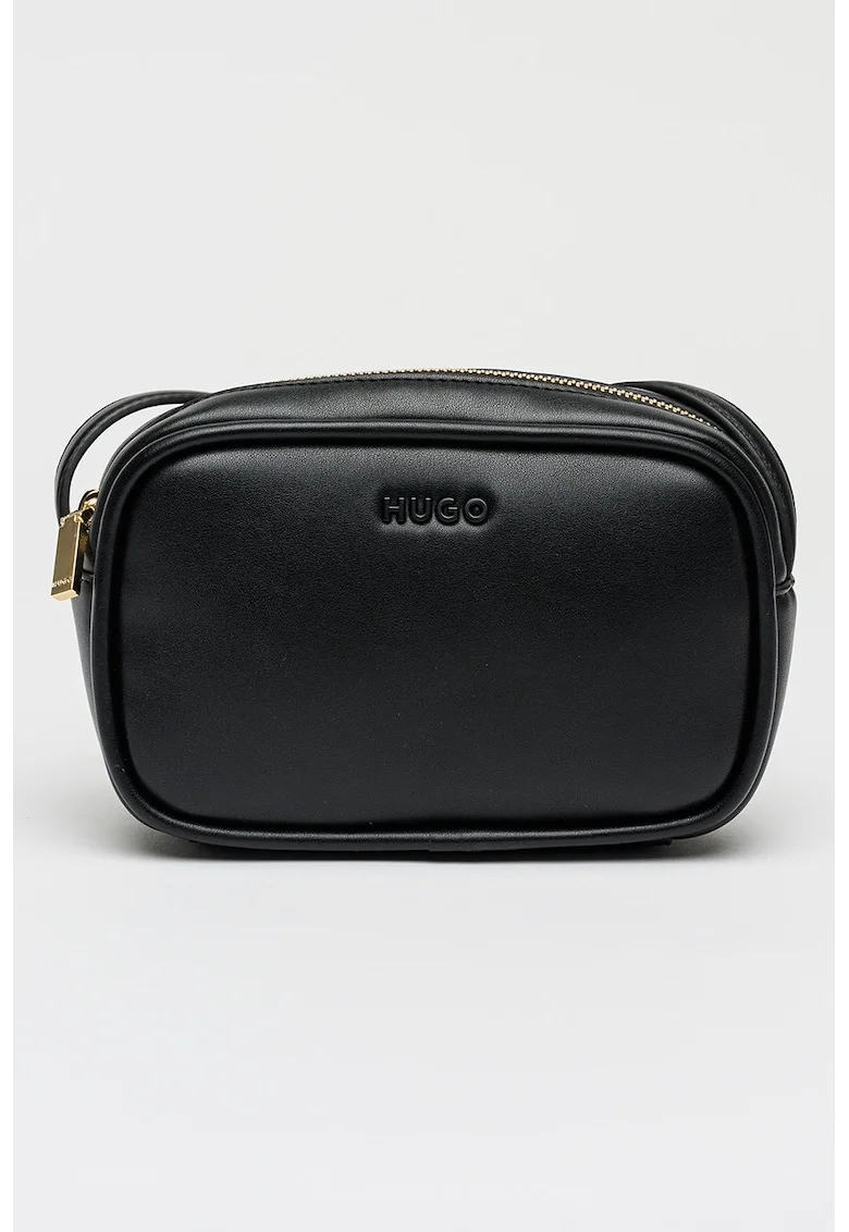 Geanta crossbody de piele ecologica Jodi, Negru