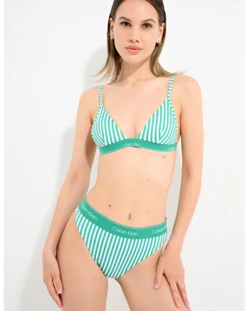 Slip brazilian, Alb/Verde