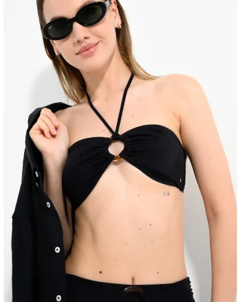 Sutien cu model uni, Negru
