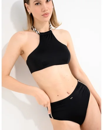 Sutien bralette cu burete, Negru