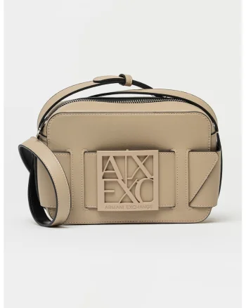 Geanta crossbody de piele ecologica Susie, Bej inchis