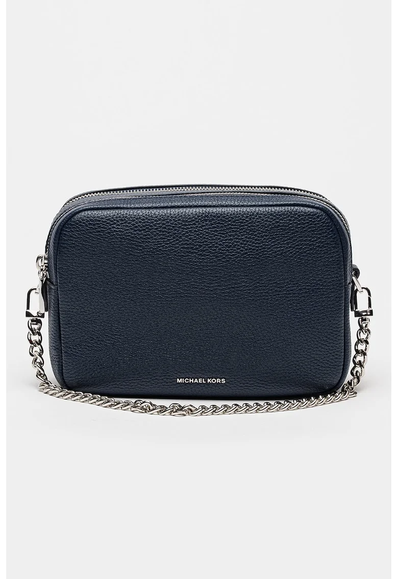 Geanta crossbody din piele Bryant, Albastru inchis