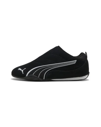 Pantofi sport Catch Soleil slip-on, Alb/Negru