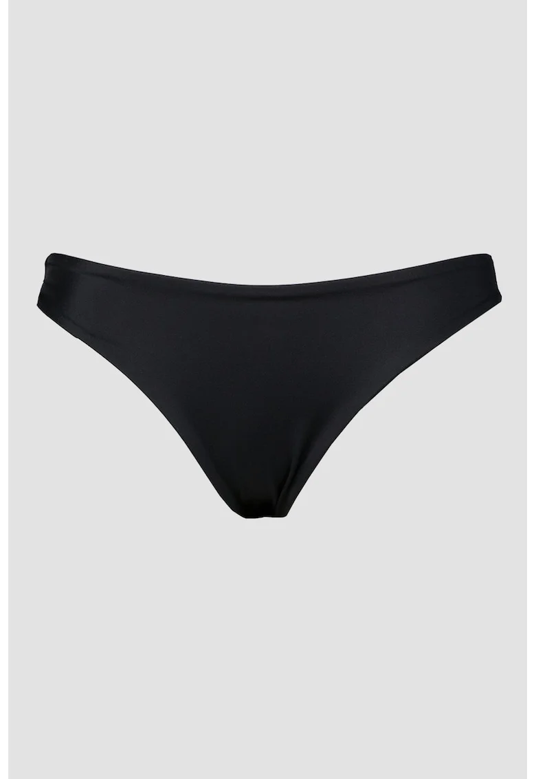 Slip cu logo discret, Negru