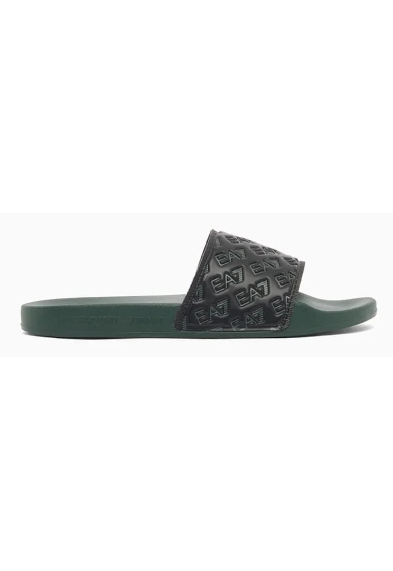 Papuci barbati WATER SPORTS ALL OVER SLIPPER U,  Sintetic, Verde, Verde