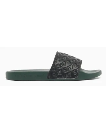 Papuci barbati WATER SPORTS ALL OVER SLIPPER U,  Sintetic, Verde, Verde