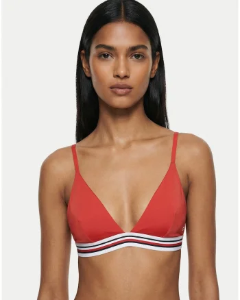 Sutien de baie triunghiular cu bretele ajustabile,