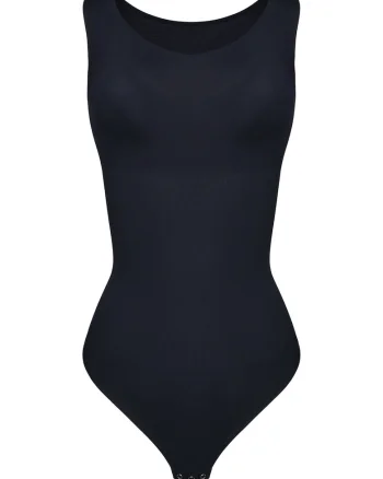 Body modelator dama Seamless, Negru