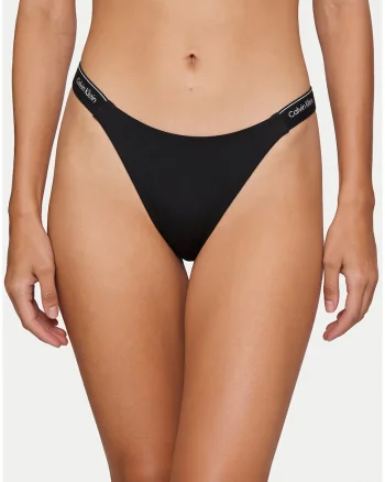 Slip de baie cu bareta cu logo