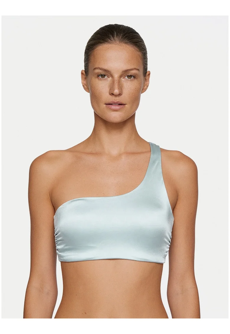 Sutien de baie cu aspect satinat