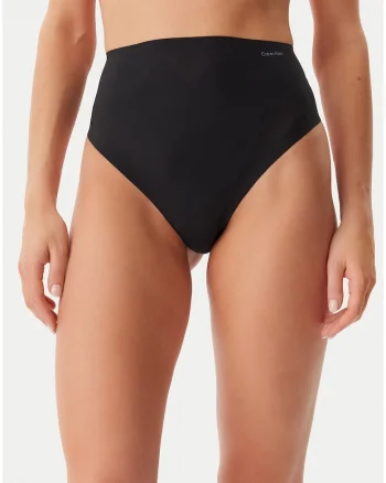 Chiloti tanga modelatori cu talie inalta