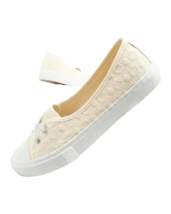 Pantofi sport  balerini, brodati, slip-on, confortabili si la moda [LCW-25-31-3445L, Galben
