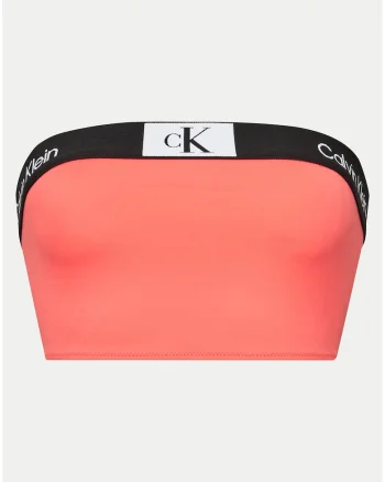 Sutien de baie bandeau cu logo,