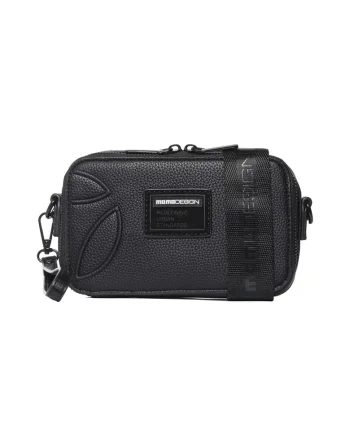 Geanta crossbody cu bareta detasabila de umar Eikon Prime, Negru