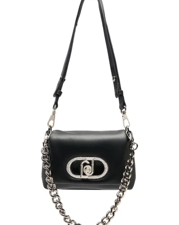 Geanta crossbody mica Lapuffy, Negru