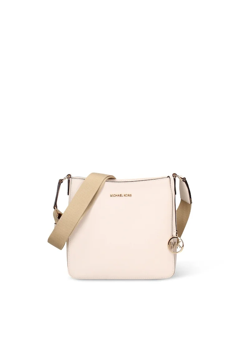 Geanta crossbody de piele ecologica Elora Pro, Crem